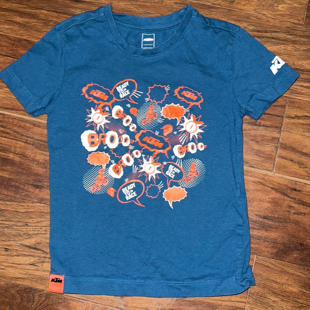 Boys KTM brand t shirt